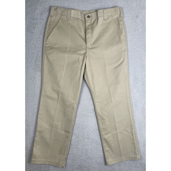 Carhartt B290 KHI Twill Work Pants Mens 38x30 Khaki Chino Mid Rise Relaxed NWT - Picture 1 of 9